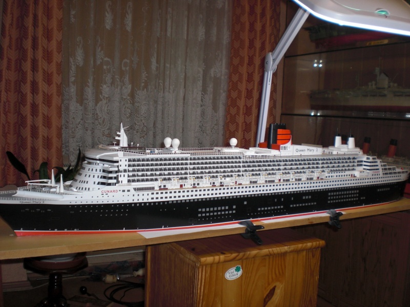 QUEEN MARY2 JSC 1:250 - Fertiggebaut von Uwe Grawunder Queen110