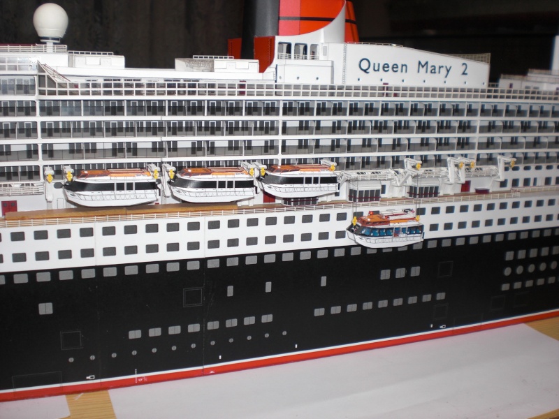 QUEEN MARY2 JSC 1:250 - Fertiggebaut von Uwe Grawunder Queen133