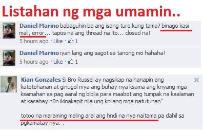 Saksi Jehovah member versus Saksi ni Jehovah member: Paksa Nagkamali nga ba ng pangangaral si Mang Charles Taze? 16014612