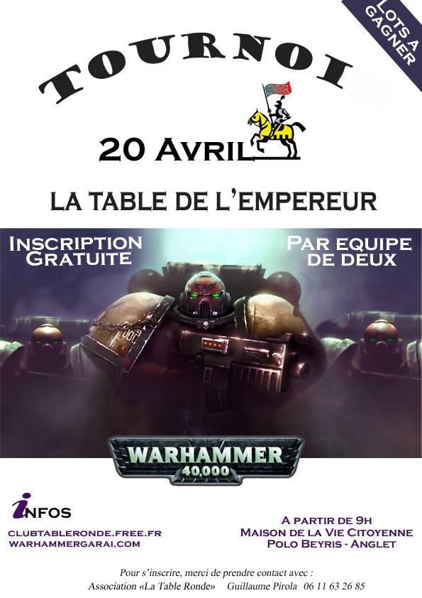 Tournois Club Table Ronde La table de l'empereur! - Page 4 Affich12
