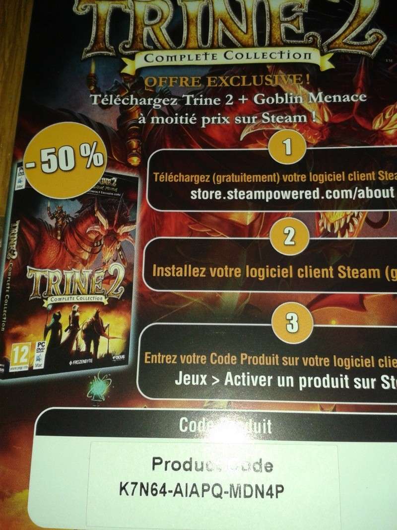 [Jeu vidéo] Trine 2 Codes Steam -50% 20140412