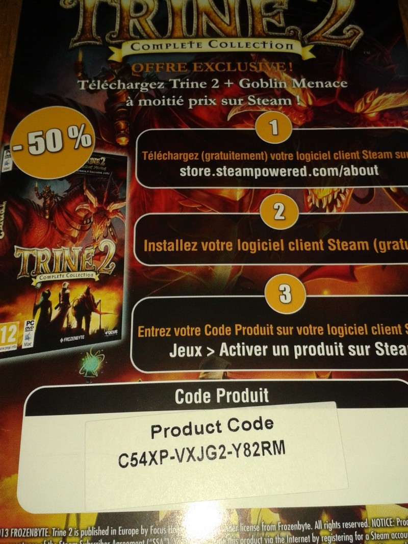 [Jeu vidéo] Trine 2 Codes Steam -50% 20140414