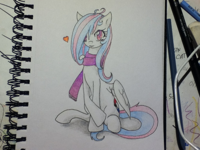 Pitit dessin tout gentil d'une otaku (y a des poneys evidement DB) Img_0213