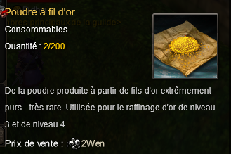 Maître tailleur (nouveautés de immortal legends) Poudre10