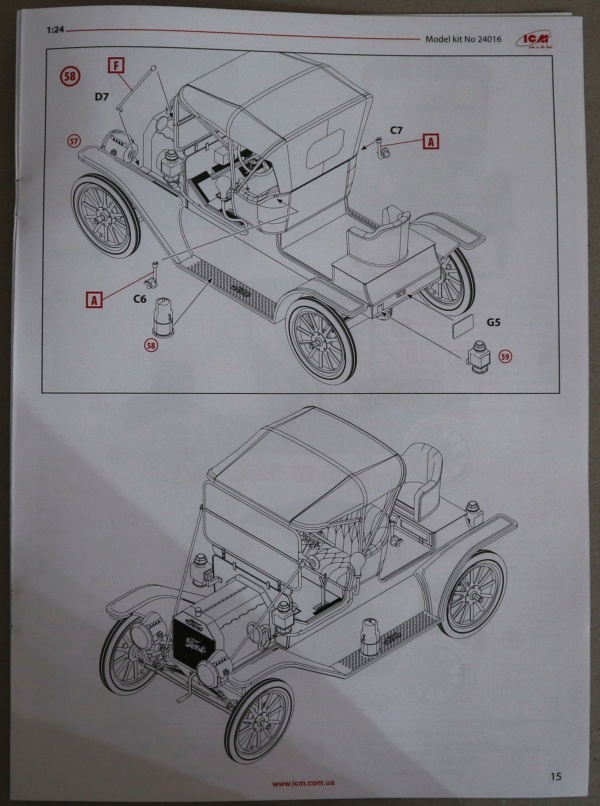 1/24 - FORD 1912 MODEL T 1912 COMMERCIAL ROADSTER - ICM -  Img_2674