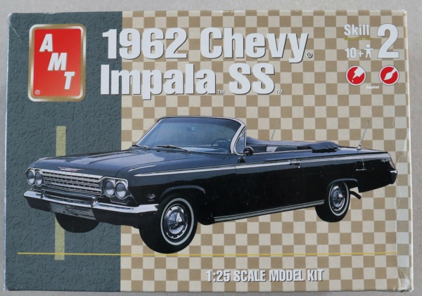 1/25 - CHEVROLET CHEVY IMPALA SS 1962 - AMT -  Img_2780