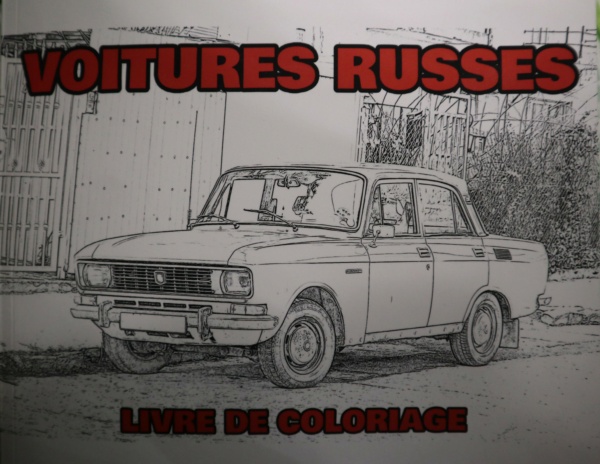 Voitures Russes  livre de coloriage Img_3168