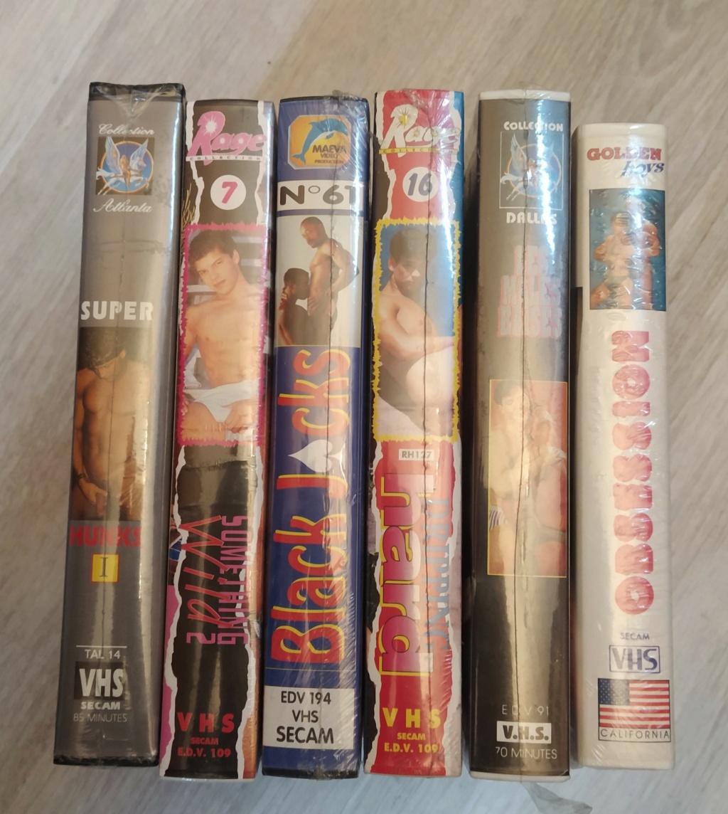 Lot de 6 VHS X GAY neuves sous blister - 40€  Img_2014