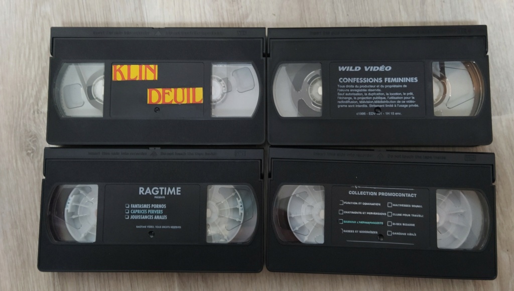 Vends lot de VHS adultes (X/érotiques) Img_2029