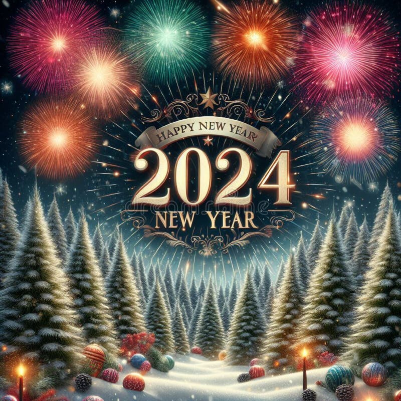 سنة جديدة وميلاداً مجيداً مبارك عليكم 2024 Happy-10