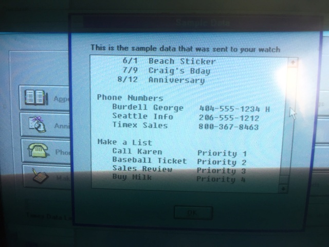 timex data link 150