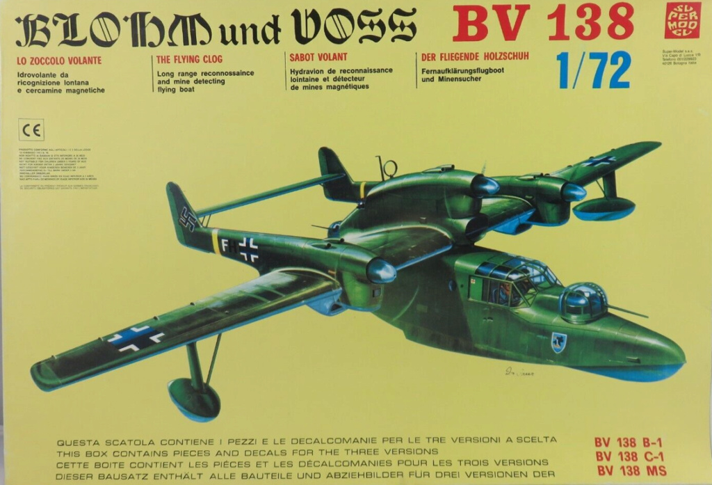 Blohm und Voss BV 138. 1/72 Super Model. Fini. 017