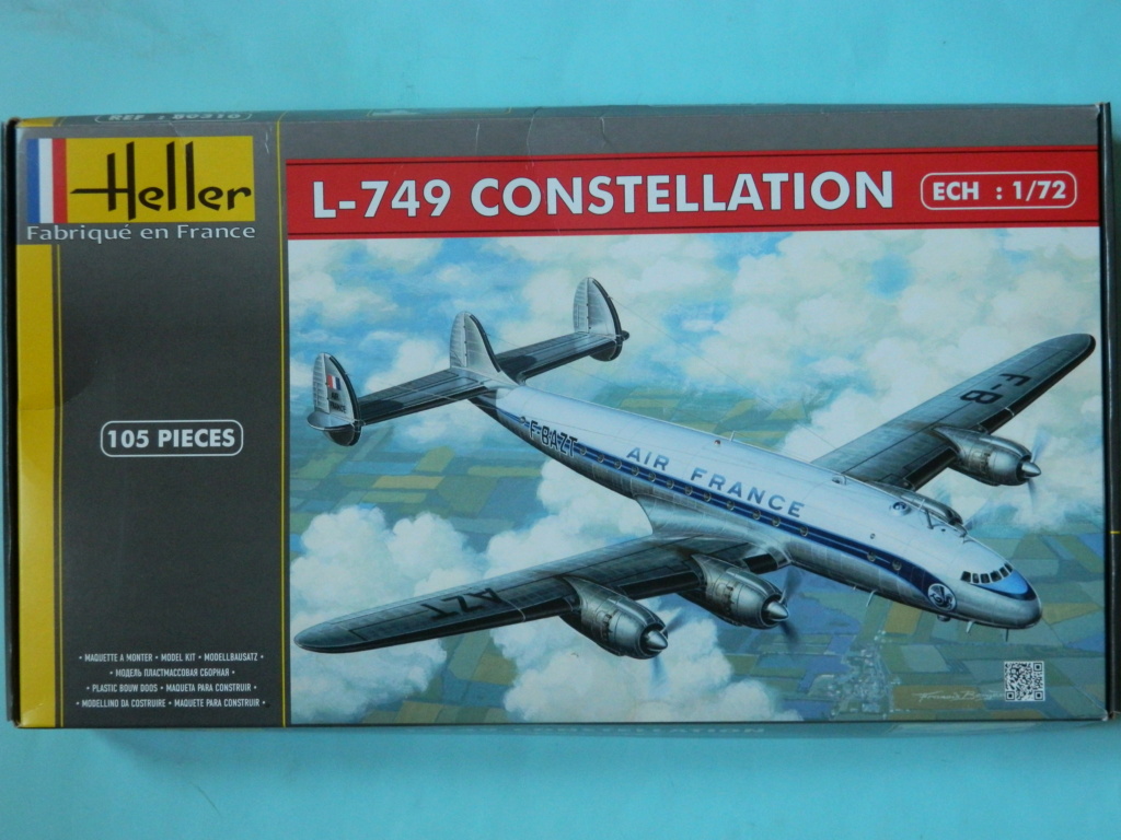 Lockheed Constellation L-049. Heller 1/72. Peinture . 042