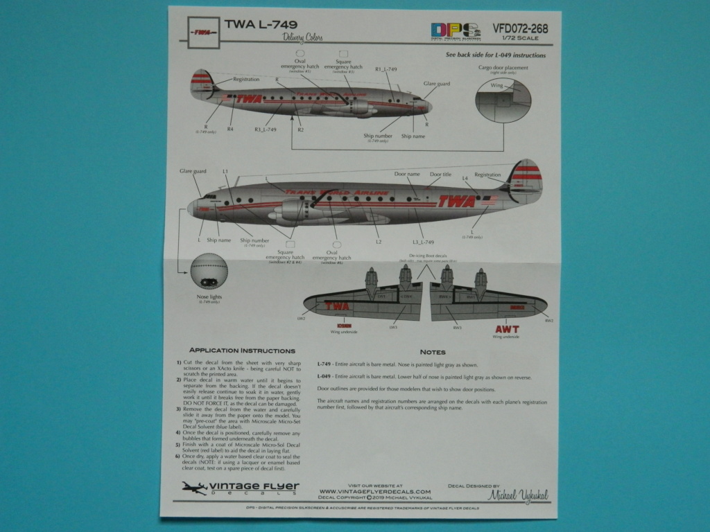 Lockheed Constellation L-049. Heller 1/72. Fini. - Page 3 Dscn3315