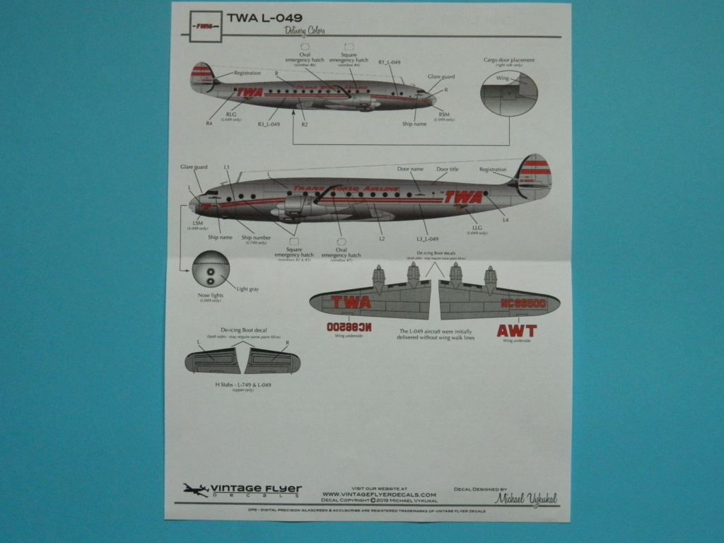 Lockheed Constellation L-049. Heller 1/72. Fini. - Page 3 Dscn3317