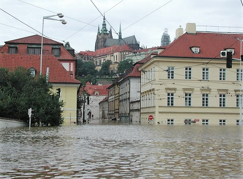 Прага наводнение
