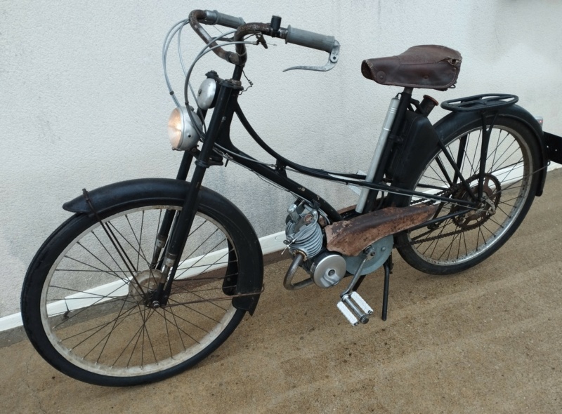 velo - Motobécane AV3 et vélo années 50 Av3210
