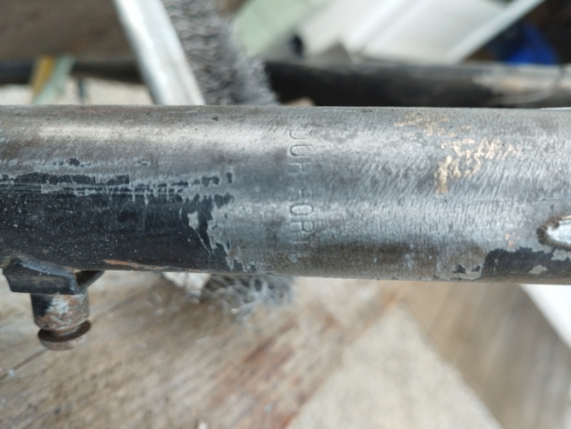 Motobecane 50s, 3 tubes Durifort, pattes Simplex, fourche a plaquette..... 50s Img_2015