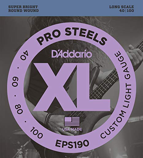 BLACK FRIDAY - D'Addario Pro Steels 4 Cordas 0.40 Daddar10