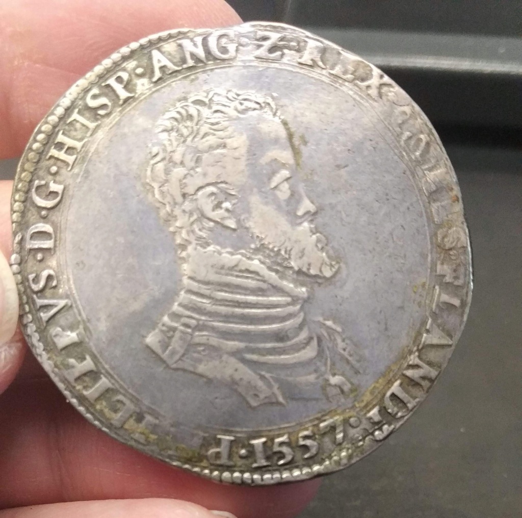 Escudo Felipe o Filipusdaalder Brujas (Flandes) 1557 Escudo20