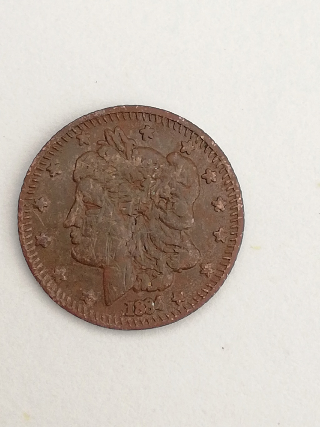 rara - Moneda de un dólar de 1884 super rara! encontrada en colombia Img_2016