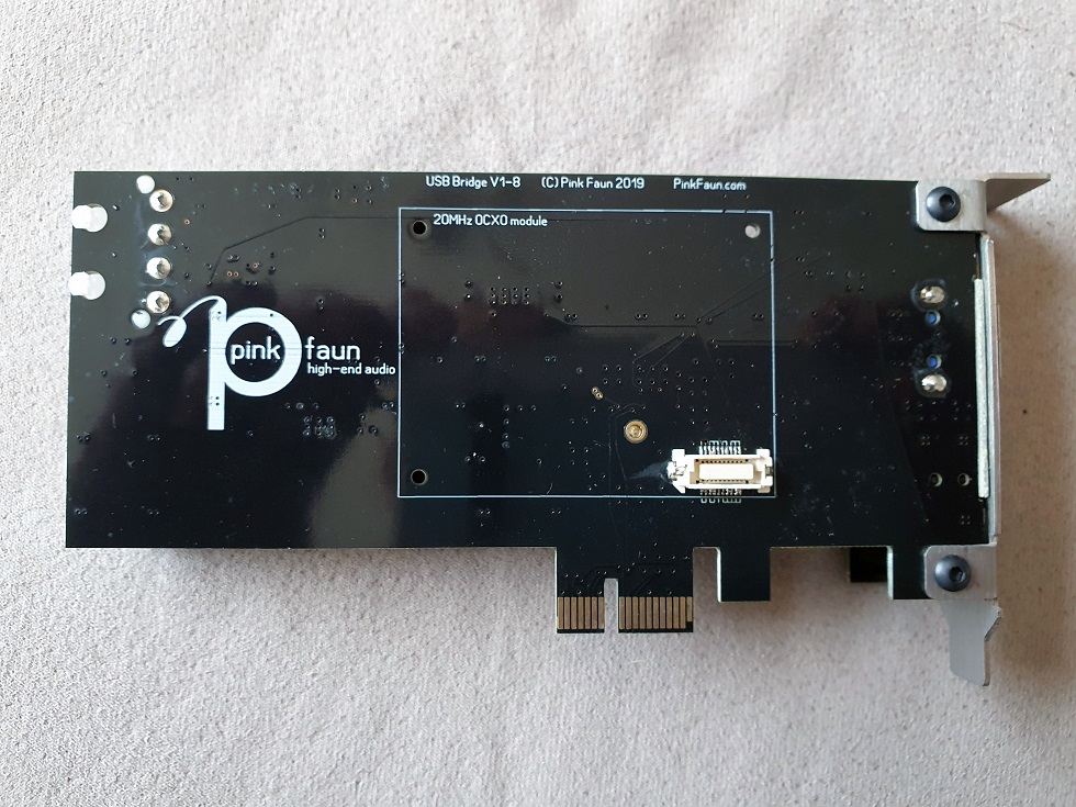 Changement horloge carte USB PINK FAUN 20210710
