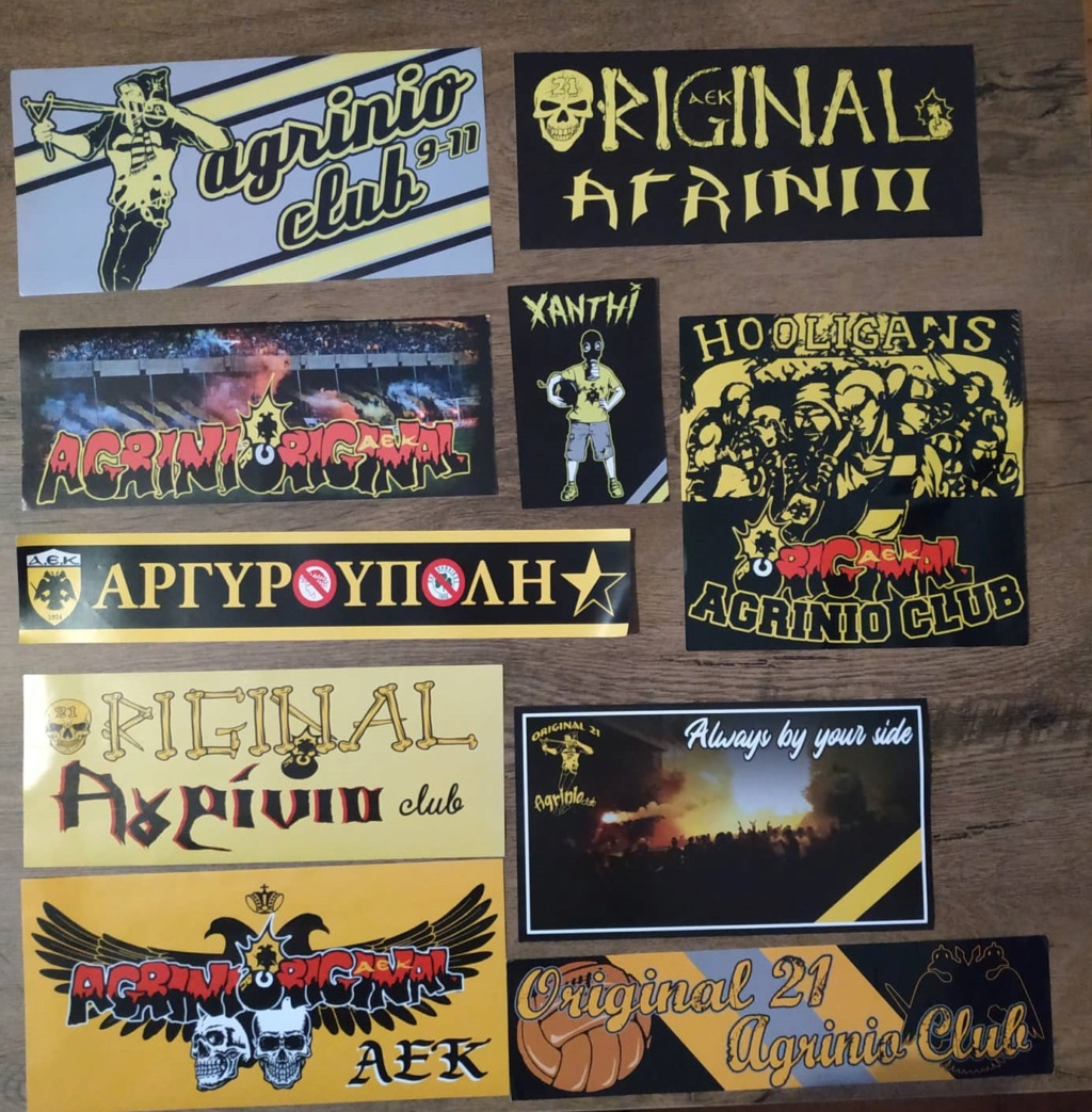 [TRADE] AEK Original 21 stickers, AEK pins 30098510