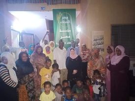زياره مؤسسة مصر العطاء للتنميه للاجئين السودان 23340310