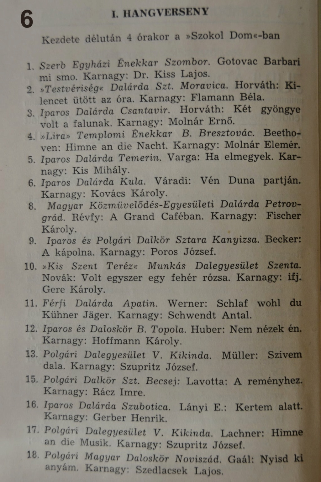 Emlékképek a Zombori Magyar Iparos Dalárda múltjából és jubileumi ünnepségéről  1887-1937 Az_19310