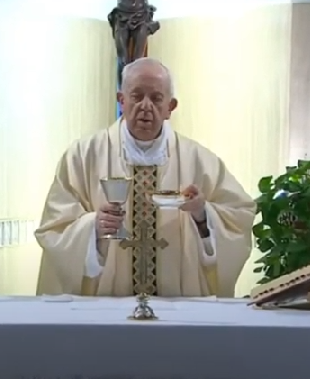 Messe quotidienne du pape François en direct tous les jours - Page 2 Aaaame18