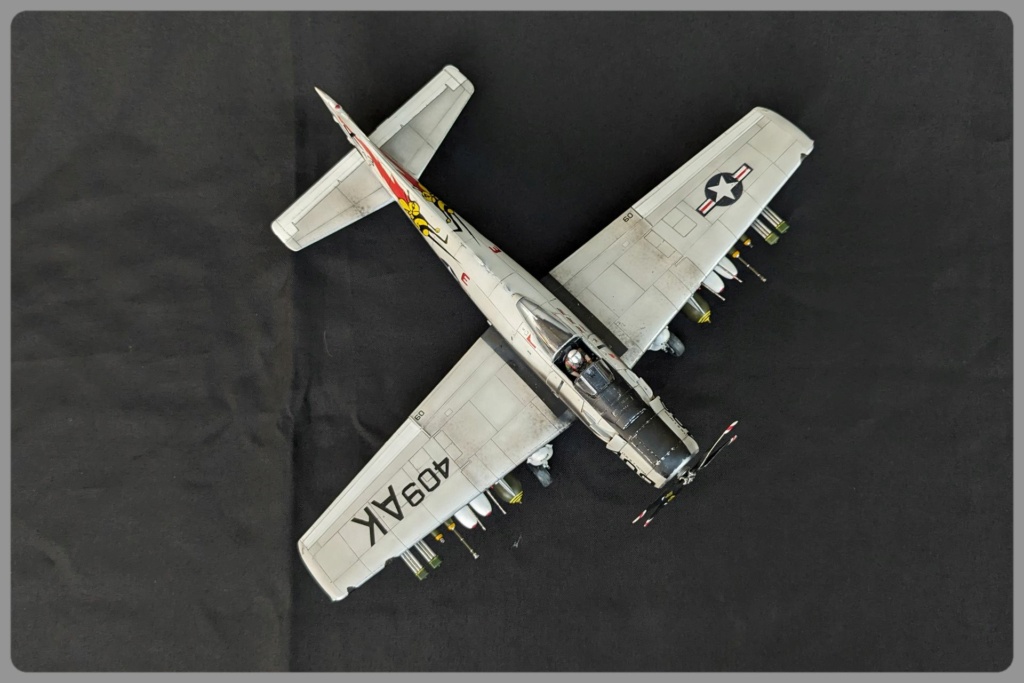 [Tamiya] Douglas Skyraider A-1H  1/48 Maque114