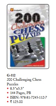 chess - [Martin Greif] 200 Challenging Chess Puzzles Prix_210