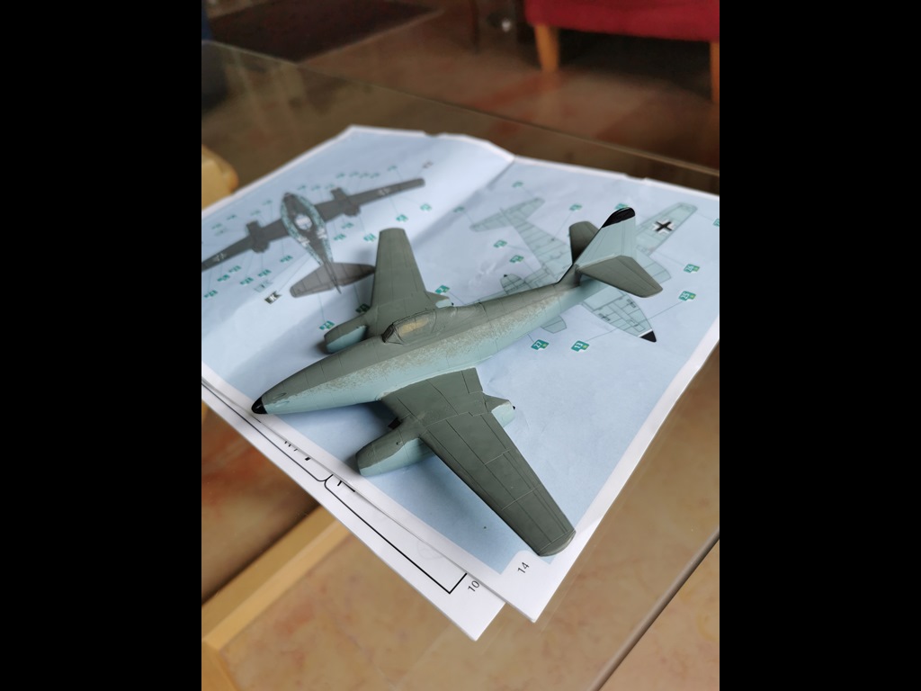 [Revell] 1/72 - Messerschmitt Me 262a Schwalbe  (me262) Img_2043