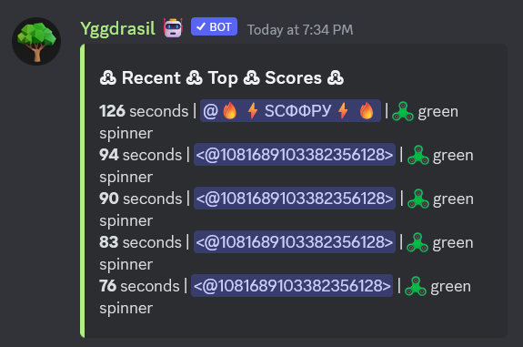 5000 Points, top spinner score tonight Top_sc10