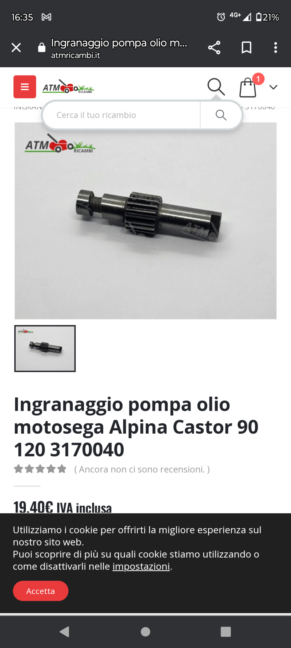 Problema pompa olio Castor CP 90 Screen10