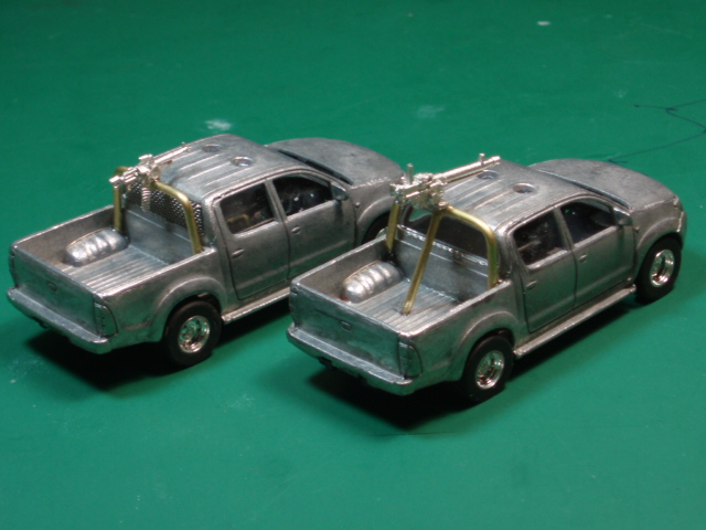 Conversion diecast pickup toyota hilux pour technicals insurgés Pb290811