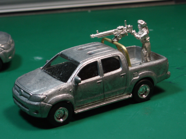 Conversion diecast pickup toyota hilux pour technicals insurgés Pb290812