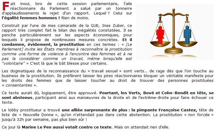 Bové et Cohn-Bendit : avec la pire réaction pour protéger la prostitution « non-forcée » (Jean-Luc Mélenchon) Bova_e10