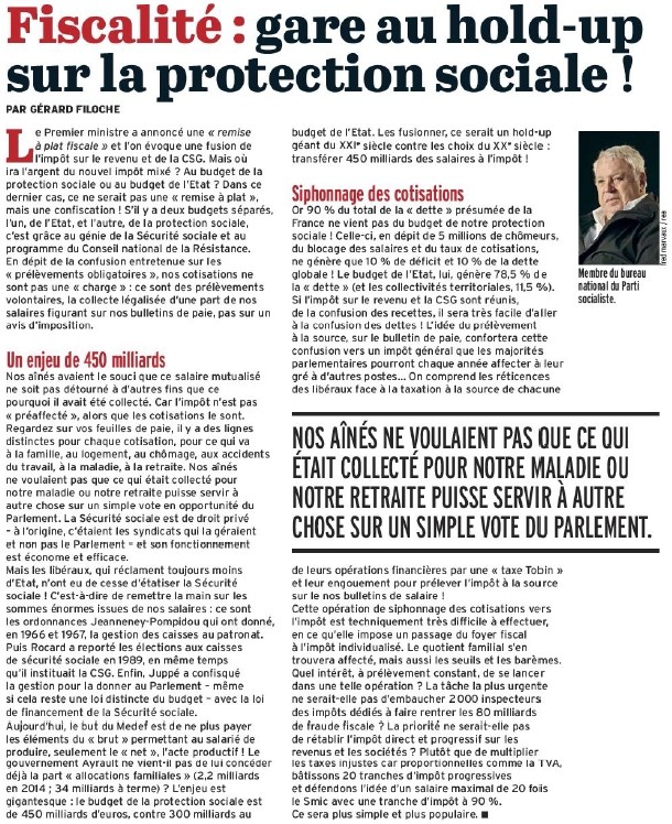 Fiscalité : gare au hold-up sur la protection sociale ! (Gérard Filoche) Fiscal10