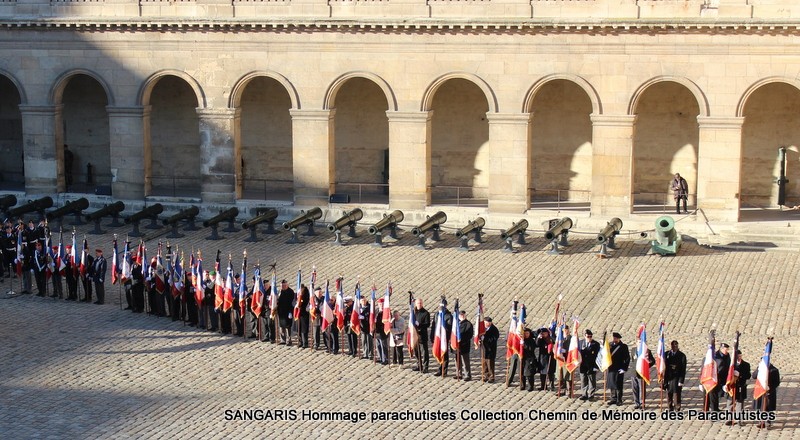 SANGARIS reportage hommage nationale INVALIDES parachutistes morts RCA en présence du Président de la République François Hollande Img_9835