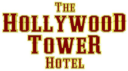 Serviette de bain HOLLYWOOD TOWER HOTEL Hthlog10