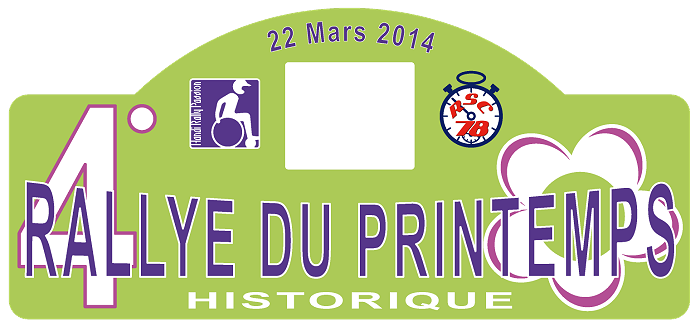 Rallye du PRINTEMPS :Yvelines - HRP- le 22 Mars 2014  Plaque10