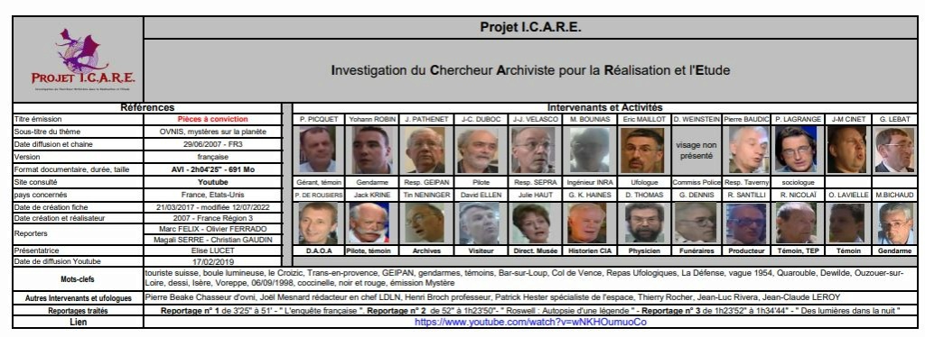 Fiches du Projet ICARE par Jean-Claude LEROY - Page 3 Icare721