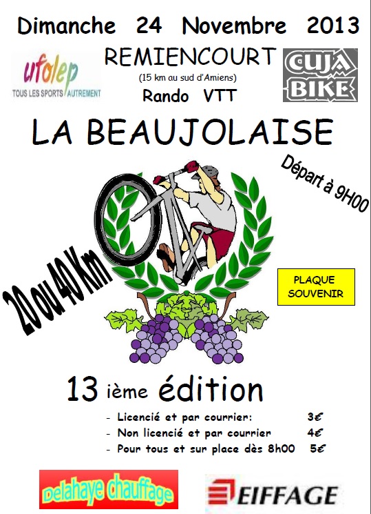 [80] Rando "La Beaujolaise"  24 novembre 2013  à REMIENCOURT Flyer_12