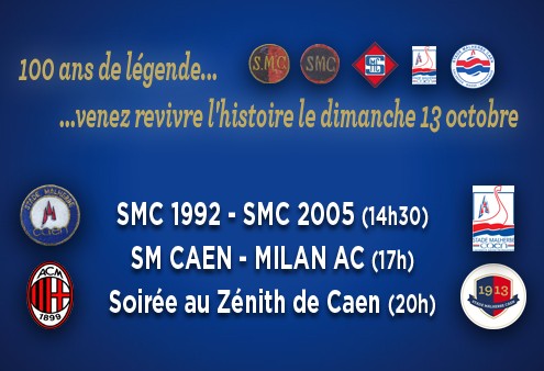 Match du Centenaire  SM Caen - Milan AC Match_10