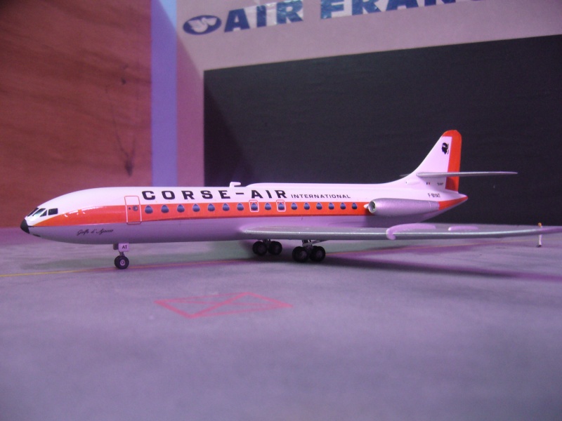 SE-210 CARAVELLE VI N CORSE AIR INTERNATIONAL AIRFIX TWO SIX DECALS compagnies aériennes françaises d'hier et d'aujourd'hui pn46 00212