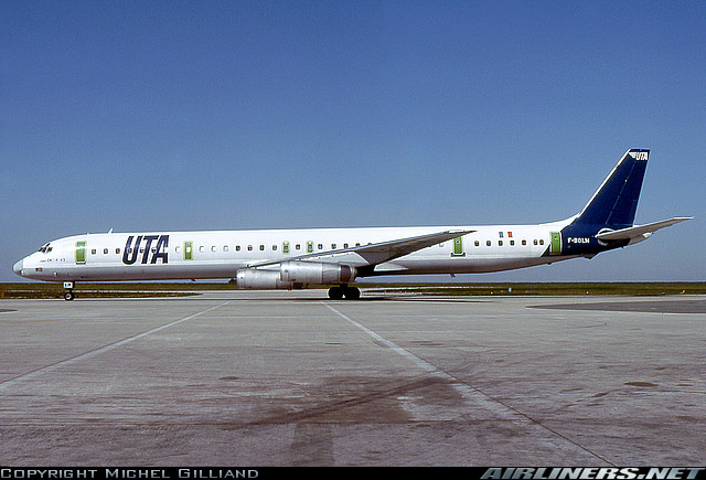 DC8-63 UTA MINICRAFT F-DECALS 1/144 compagnies aériennes françaises d'hier et d'aujourd'hui pn48 09844210