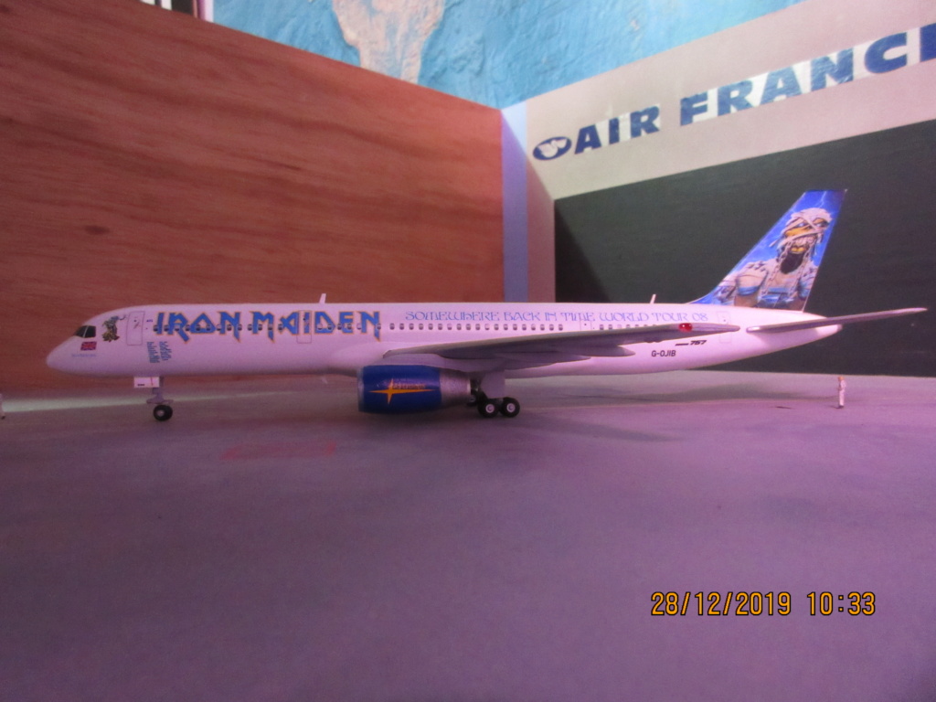 B757-23A IRON MAIDEN somewhere back in time world tour 2008 MINICRAFT TWO SIX DECALS 1/144 pn72 B757-211