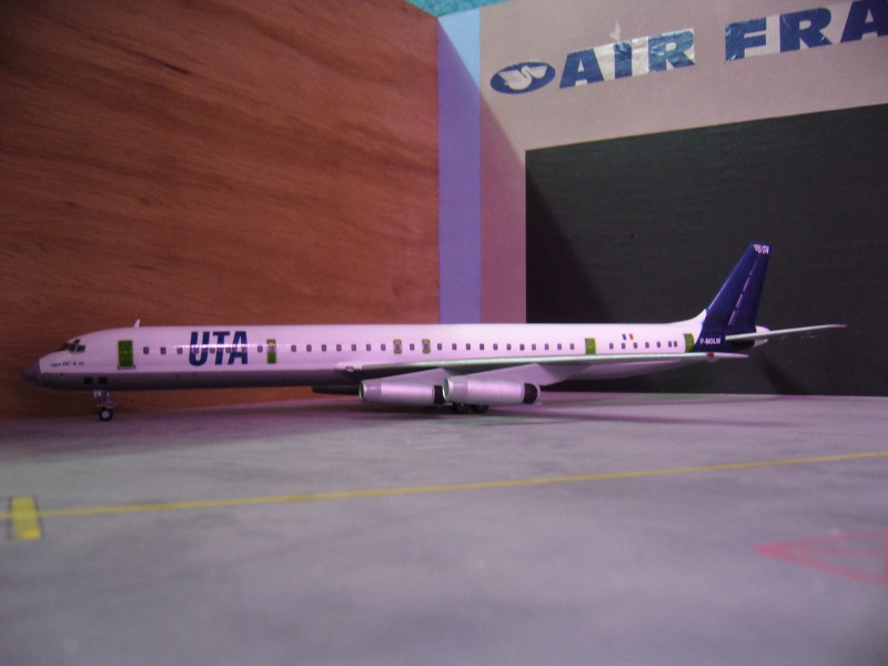 DC8-63 UTA MINICRAFT F-DECALS 1/144 compagnies aériennes françaises d'hier et d'aujourd'hui pn48 P1070731