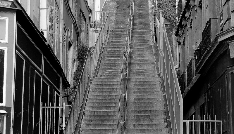 Les Escaliers de Montmartre Escali13